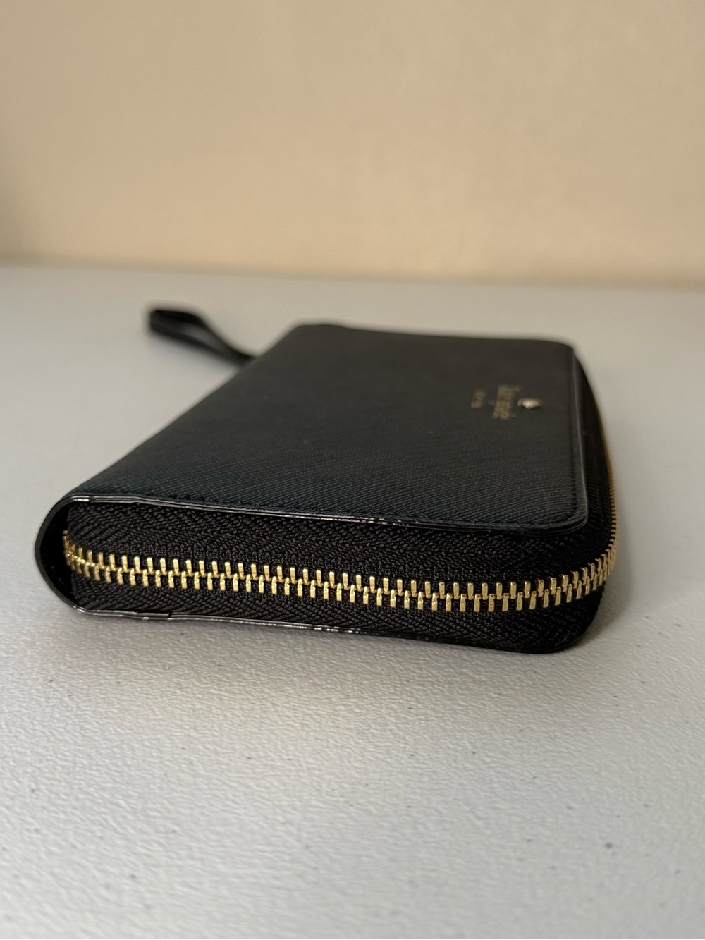 Kate Spade Black Long Wallet with Wristlet Strap - Picture 5 of 10